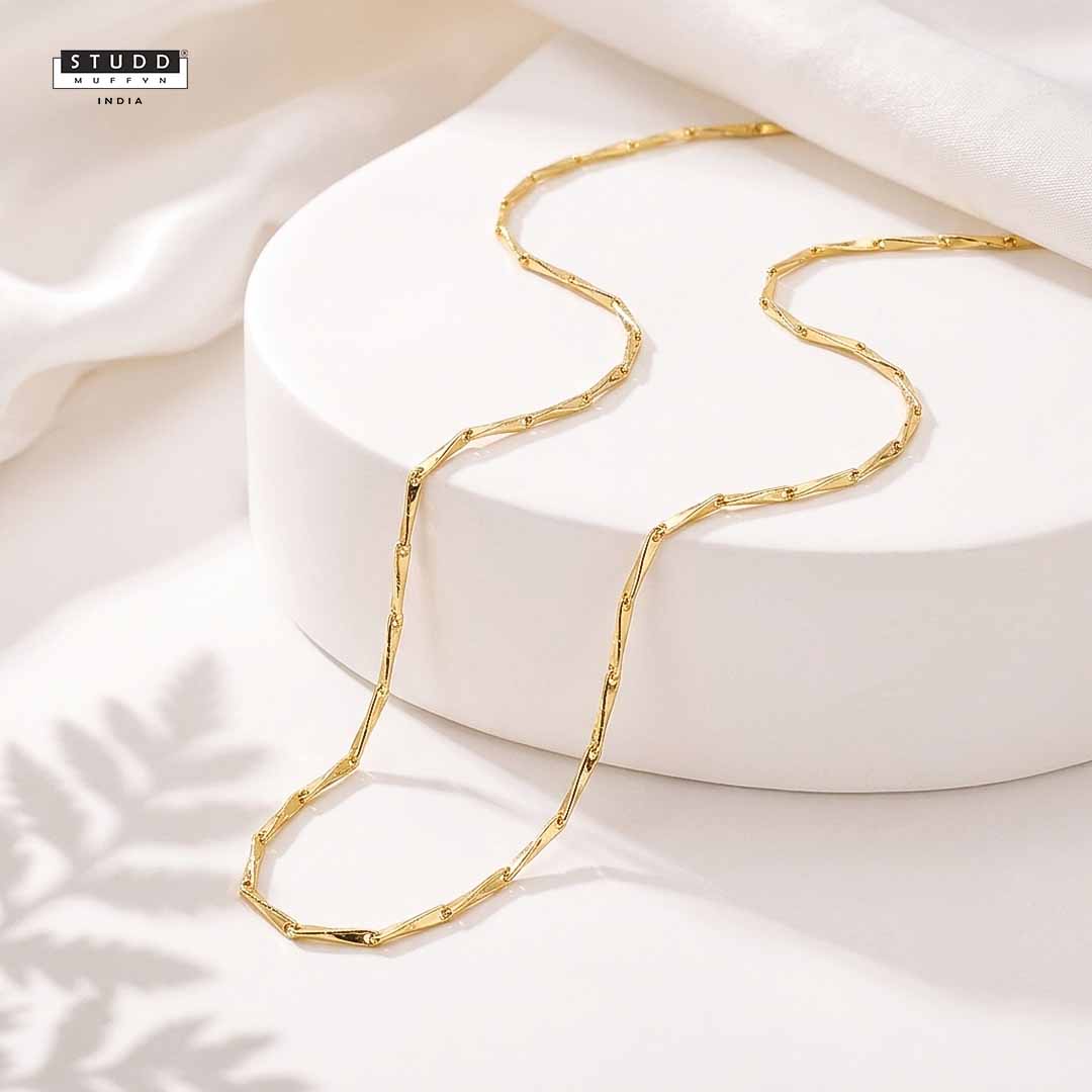 Golden Rice Chain - 24K Gold-Toned - Image 10