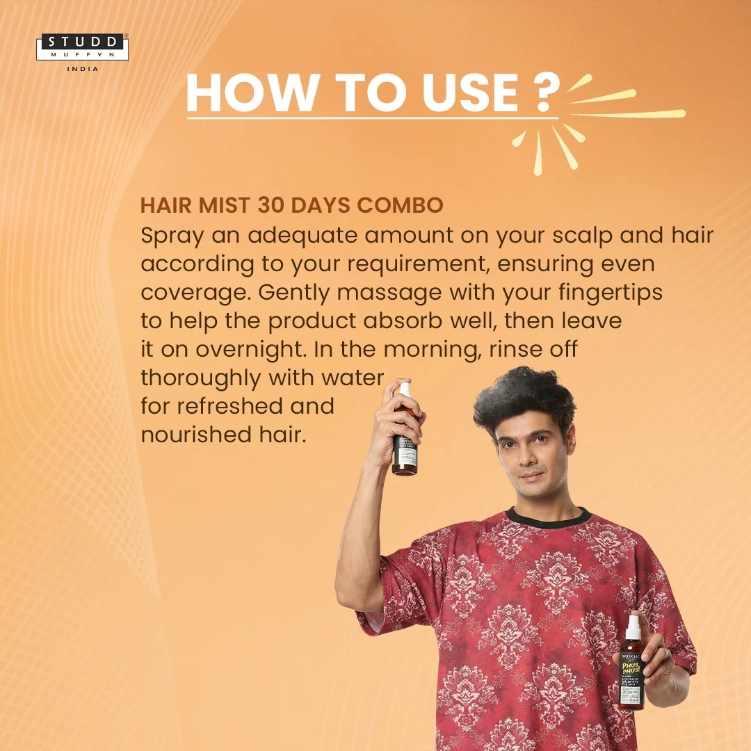 Ayurvedic Phus Phus Rice Hair Mist - Pack of 2 - Image 5