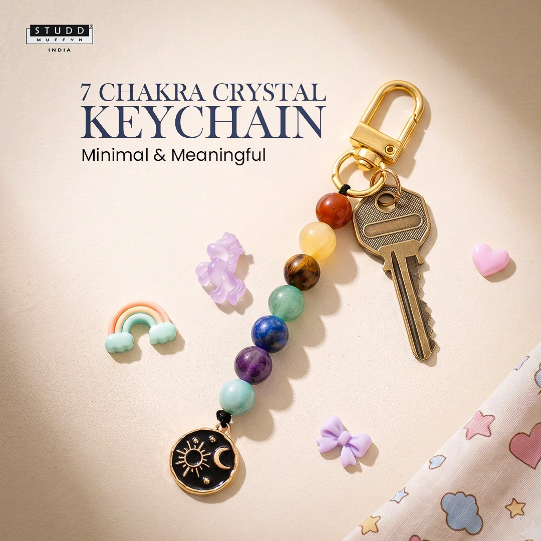 7 Chakra Crystal Keychain - Image 2