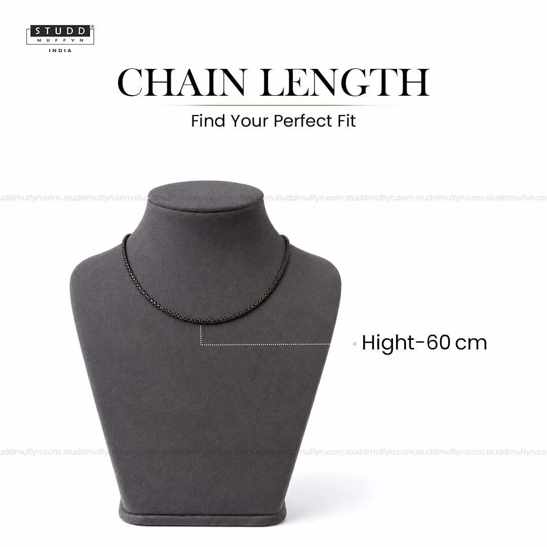 Black Boxer Chain – Urban Luxe Finish - Image 7