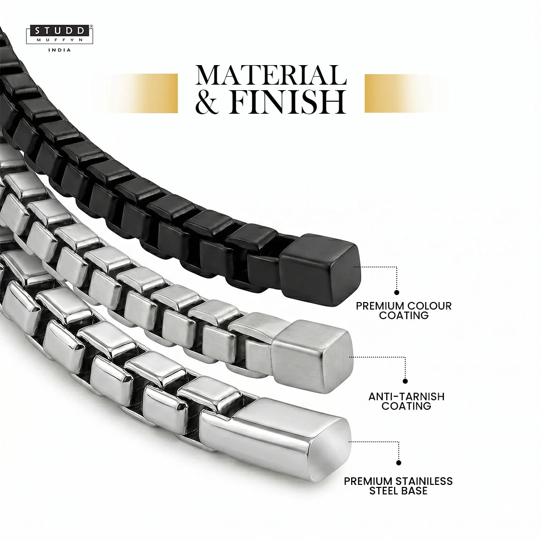 Pyrite Crystal Boxer Chain - Image 3