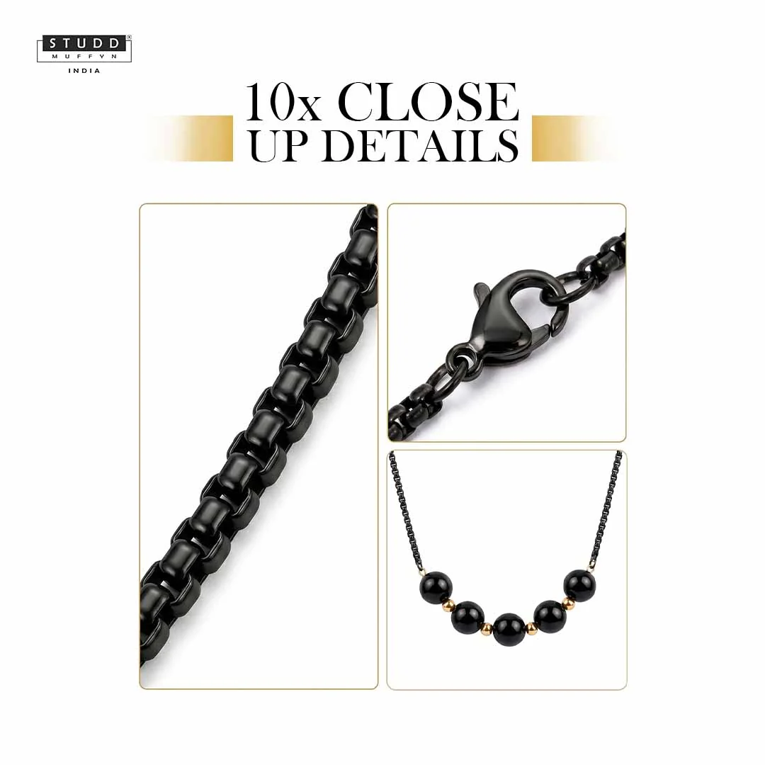 Black Obsidian Boxer Chain - Image 4