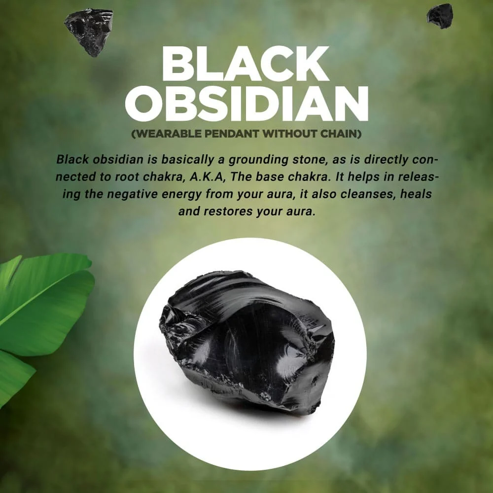 Black Obsidian Pendant - Image 4