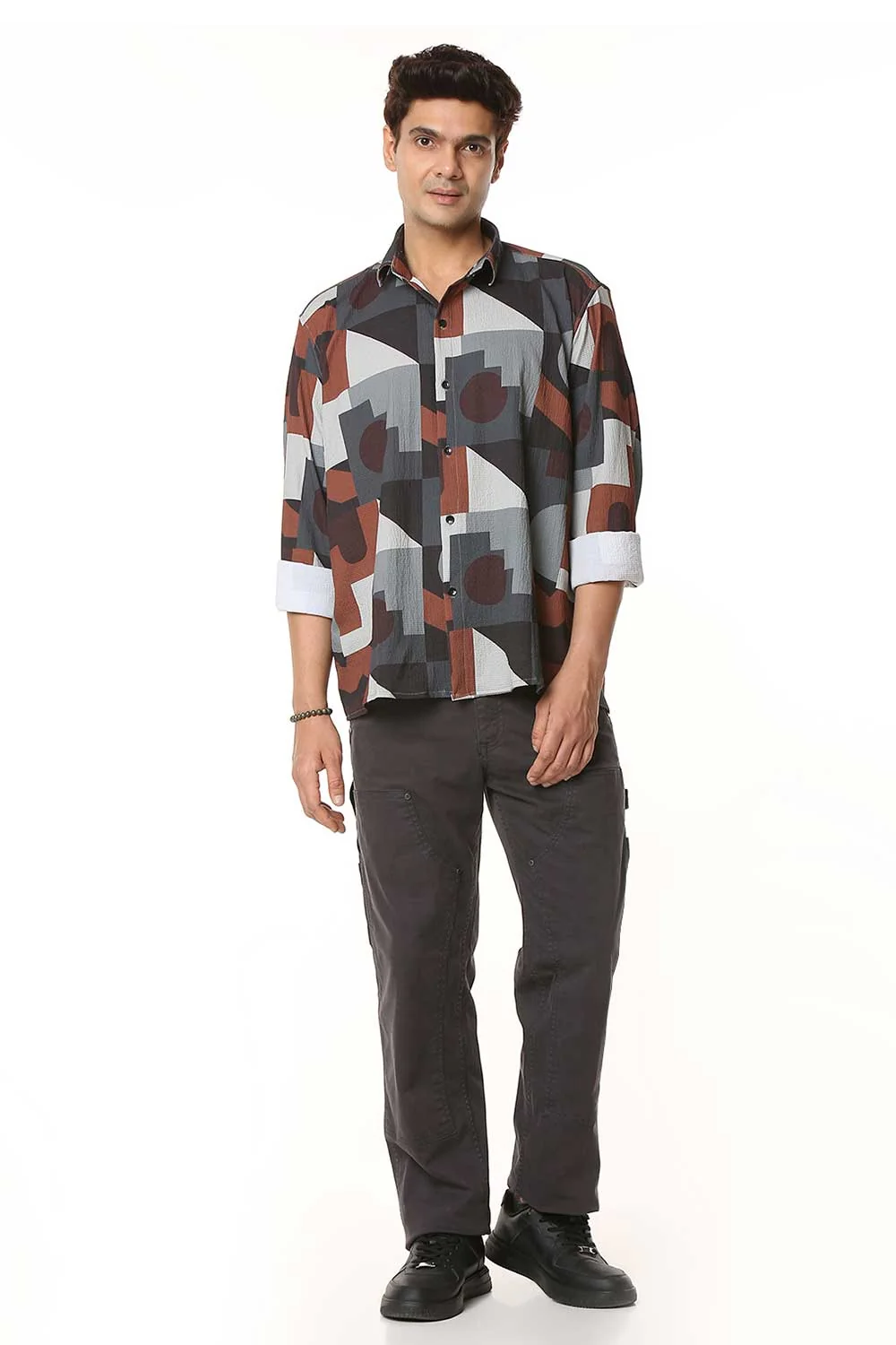 Chandigarh Matrix | Luxury Popcorn Material I Men Shirt - Image 6