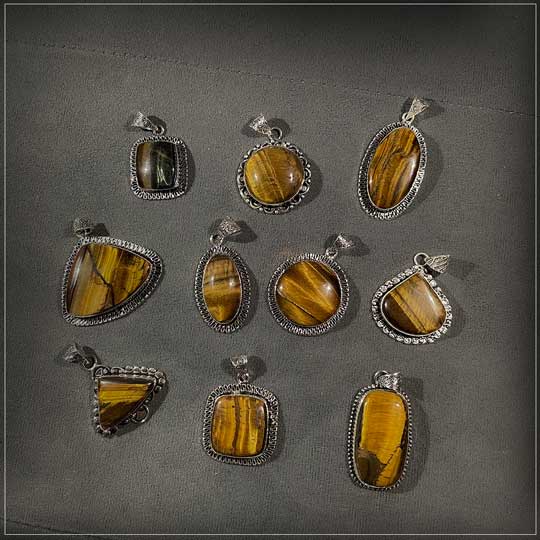 Tiger Eye Pendant - Image 5