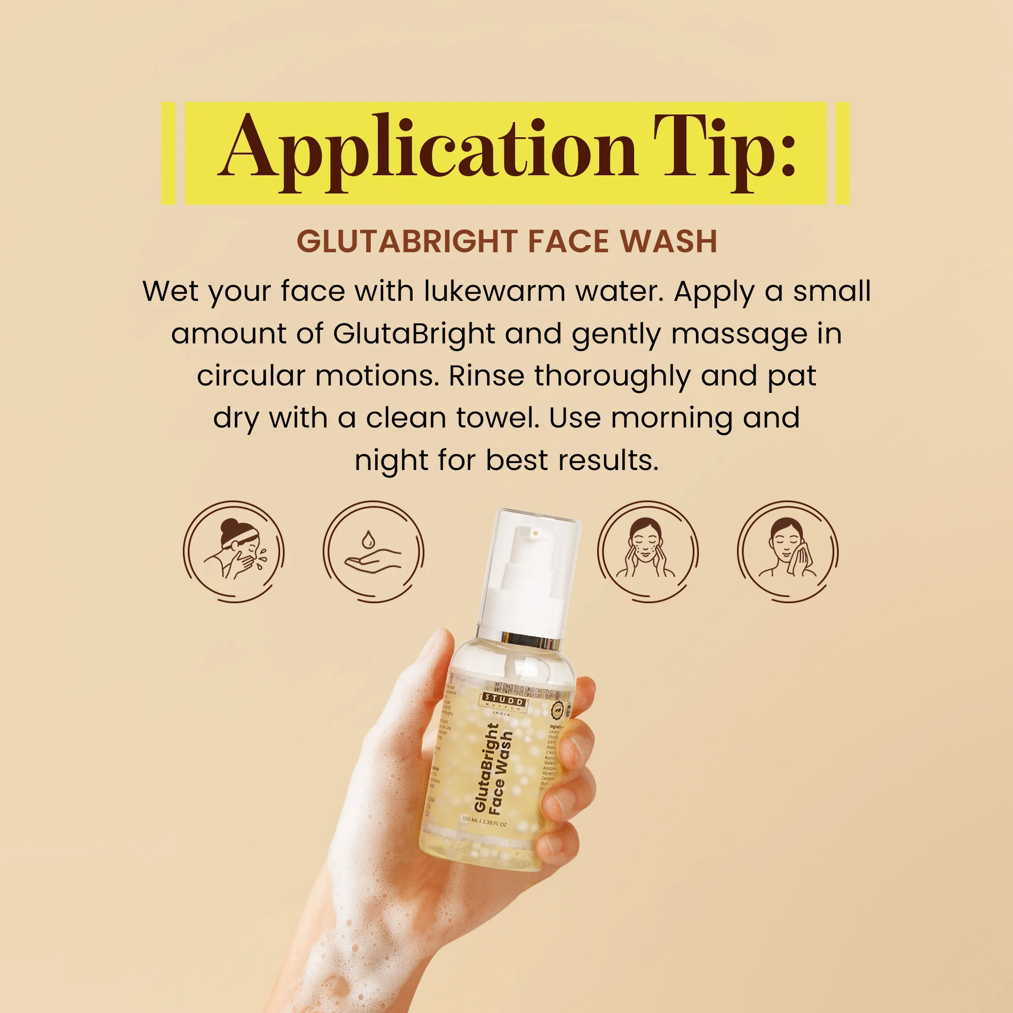 GlutaBright Face Wash - Image 2