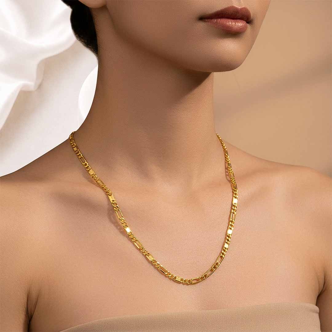 Golden Link Chain - 24K Gold Plated - Image 6