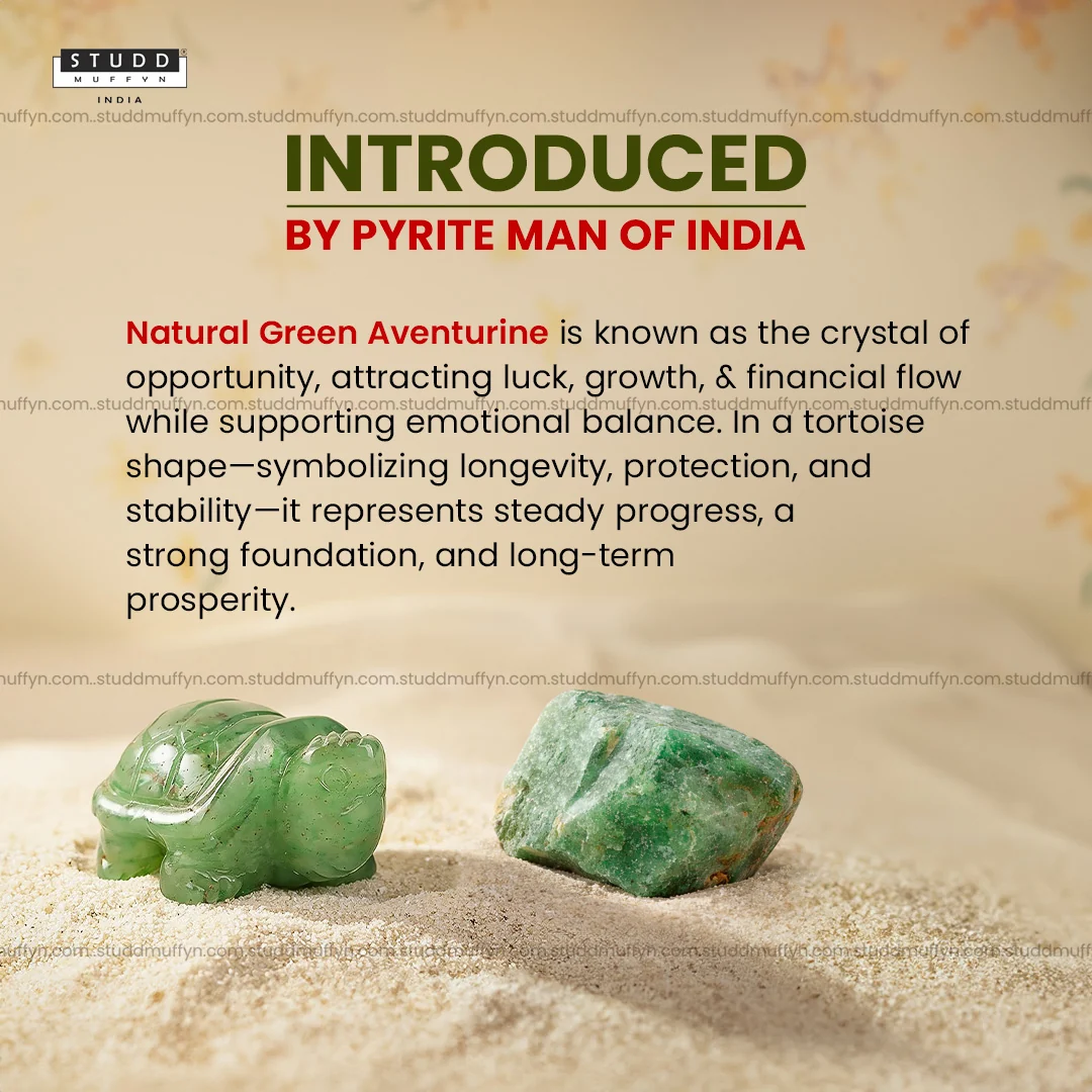 Green Aventurine Crystal Tortoise | Miniature Series - Image 2