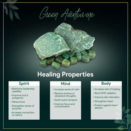 Green Aventurine Crystal Pendant - Image 3