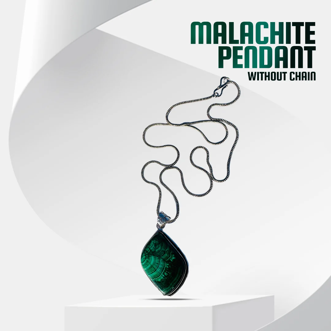 Green Malachite Pendant - Image 6
