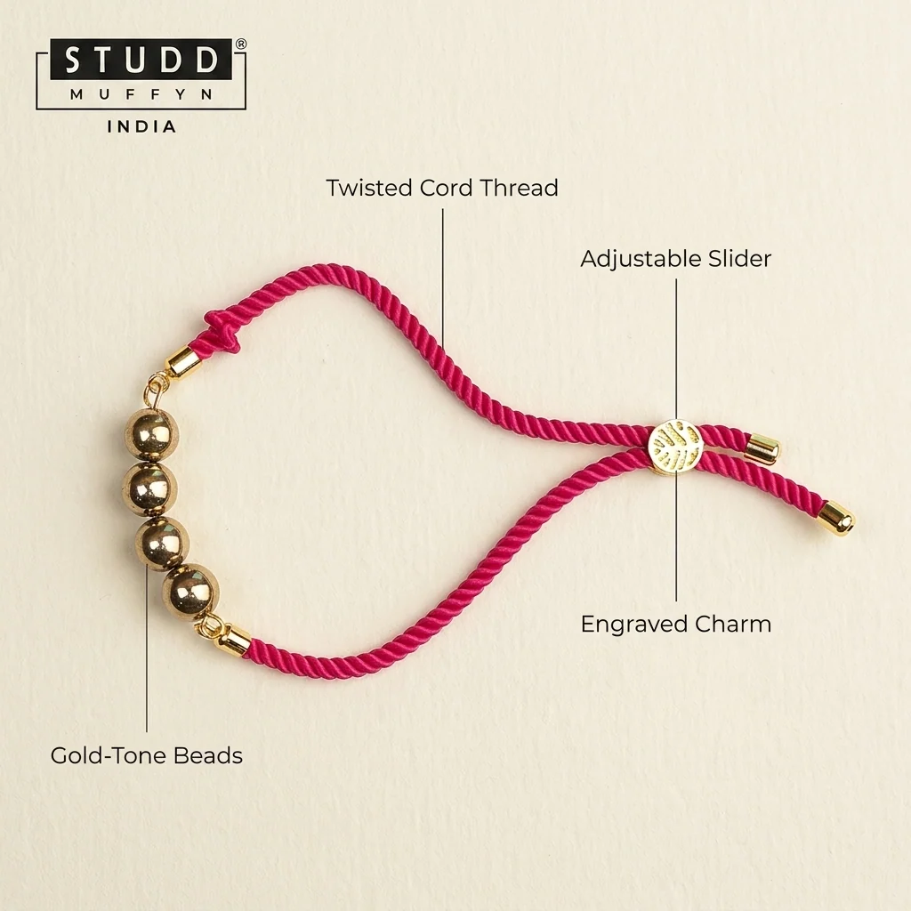 Signature Hematite Crystal Rakhi - Image 3