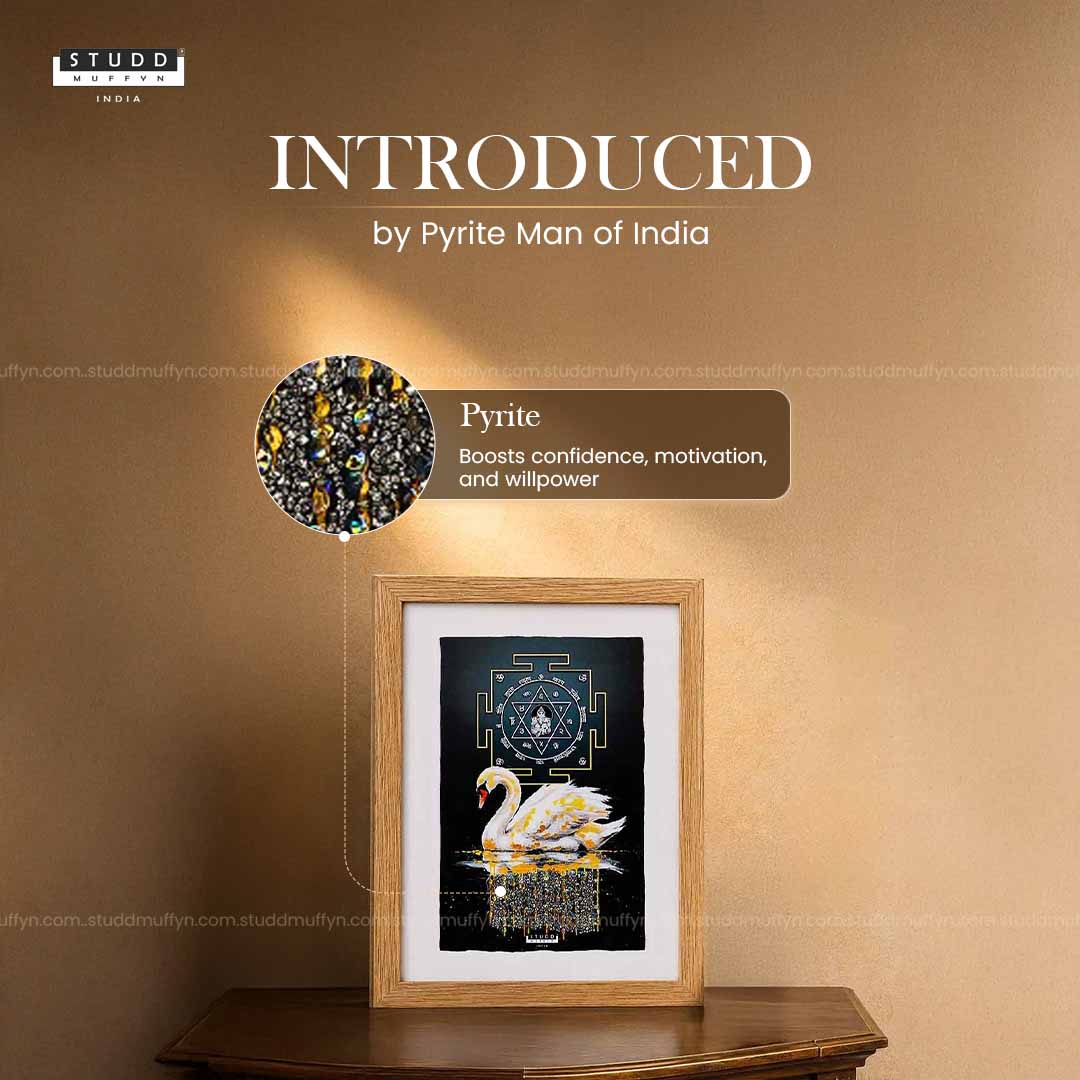 Kuber Yantra Pyrite Frame - Image 6