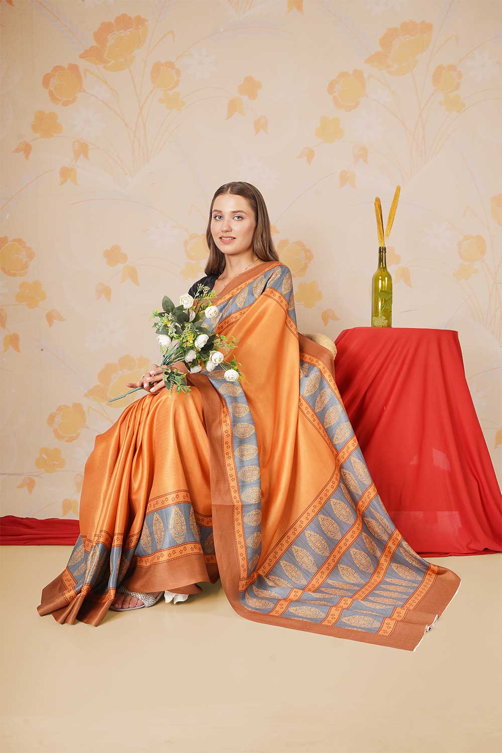 Kumkumadi | Pashmina Silk - Image 2