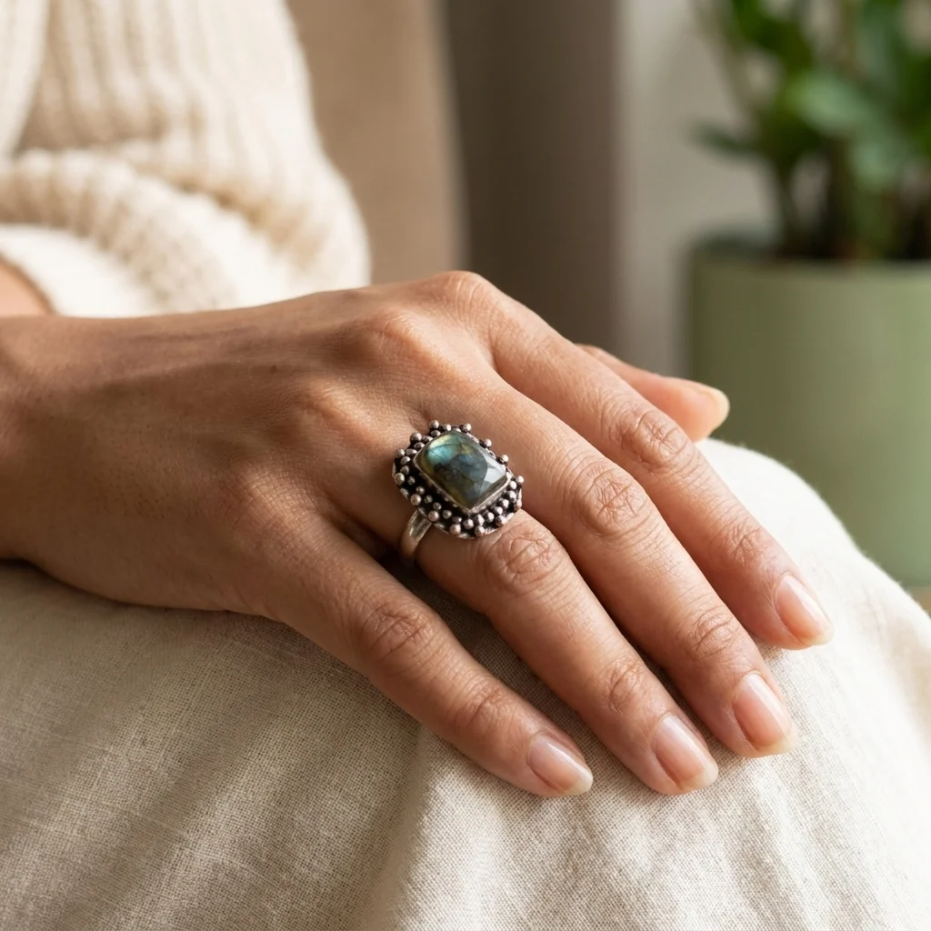 Labradorite Ring - Image 4