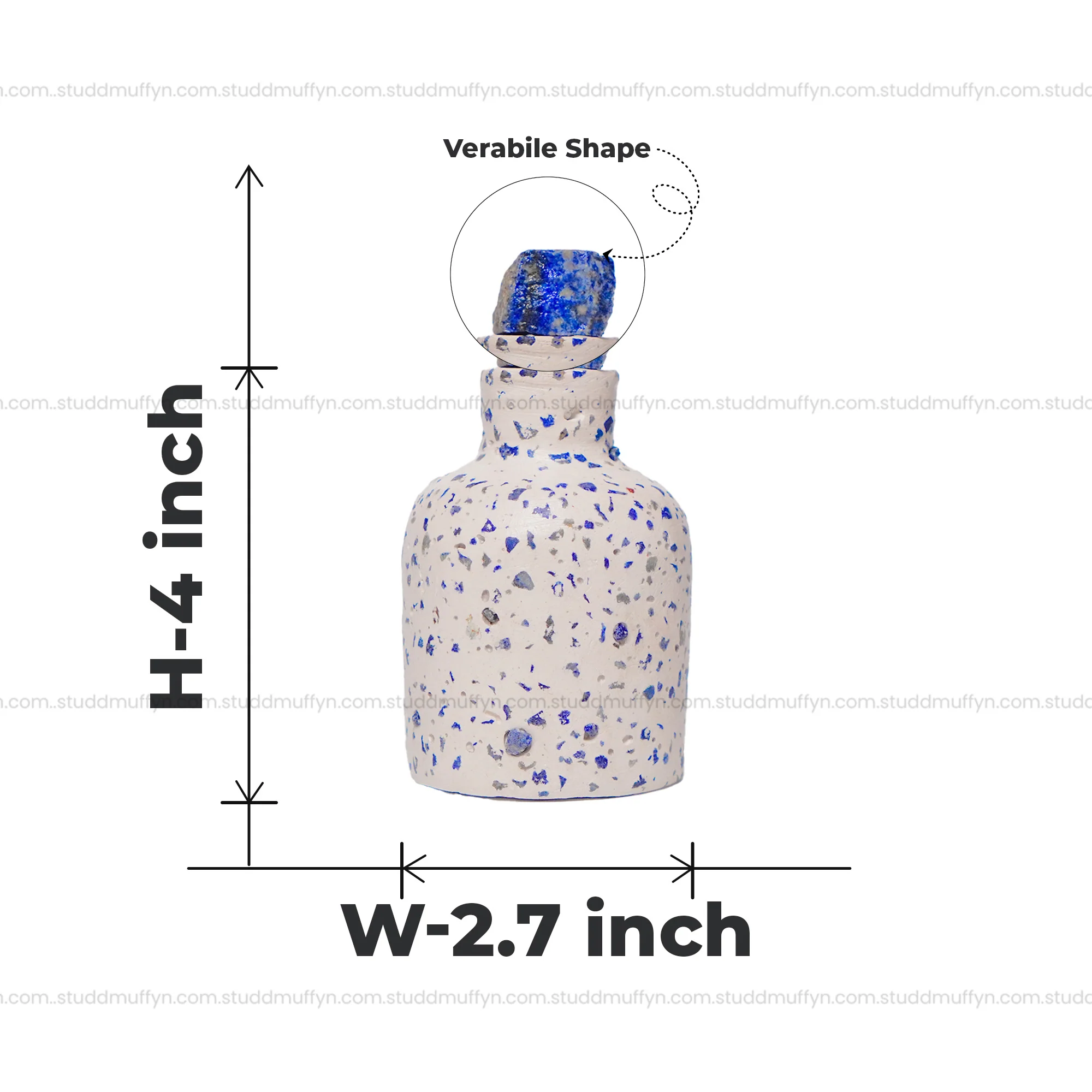 Lapis Lazuli Wish In The Bottle - Image 6
