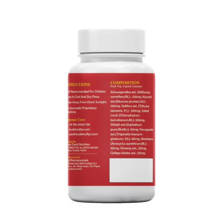 Nuskhe by Paras-Ayurvedic Testostronger for Men -60 Capsules - Image 4
