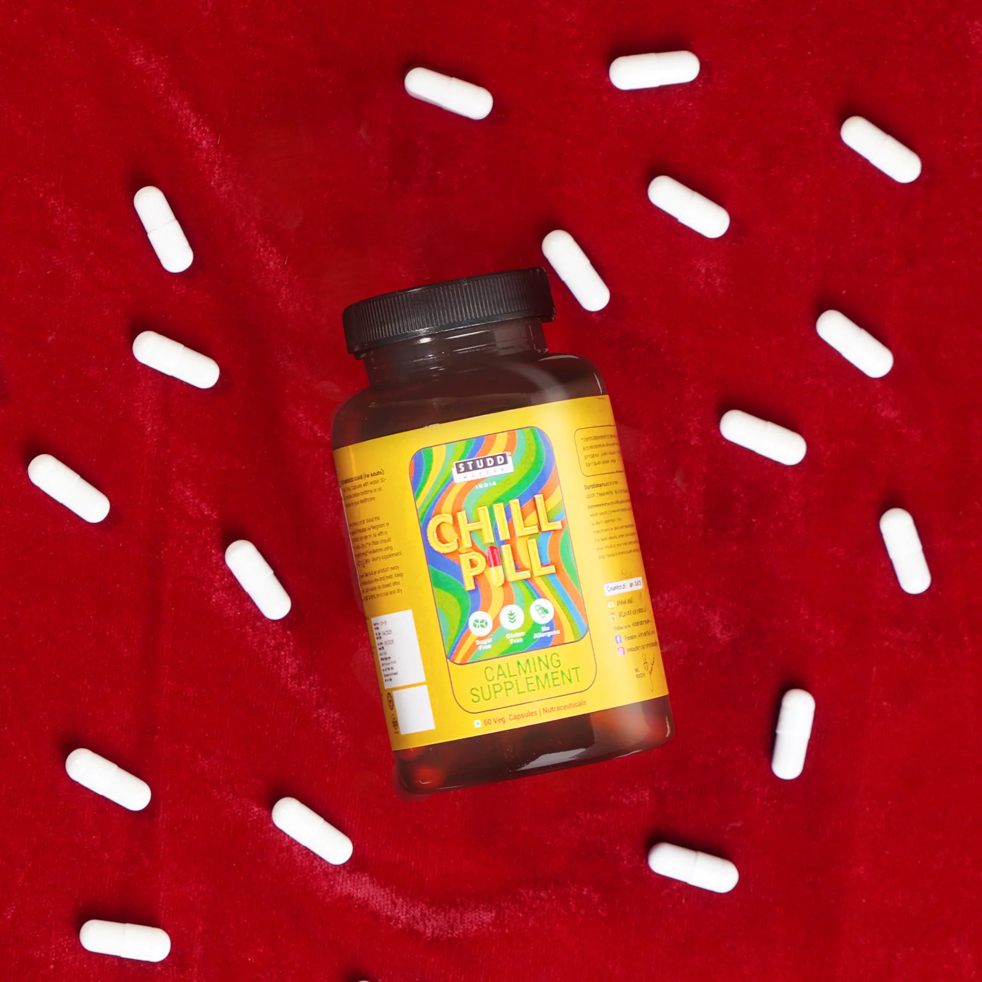 Chill Pill – Calming Supplement (60 Veg Capsules) - Image 2
