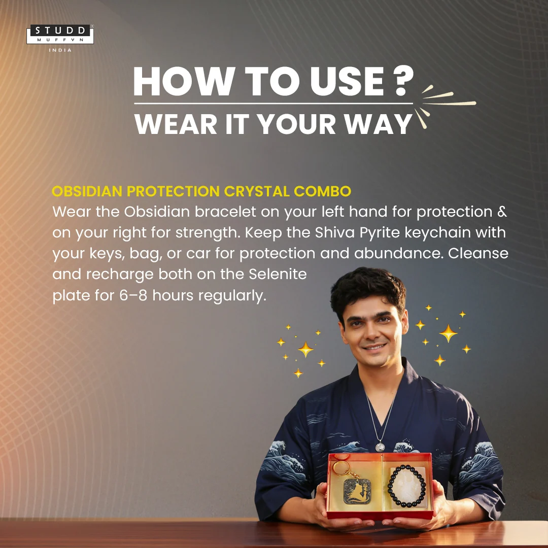 Obsidian Protection Crystal Combo - Image 4