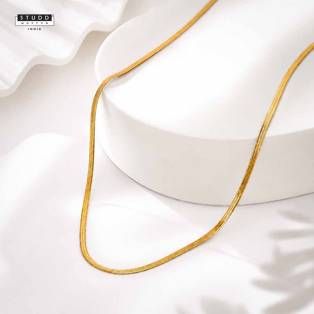 Twisted , Satellite, Velore Snake Chain (45cm) [ PACK OF 3 ] - Image 4