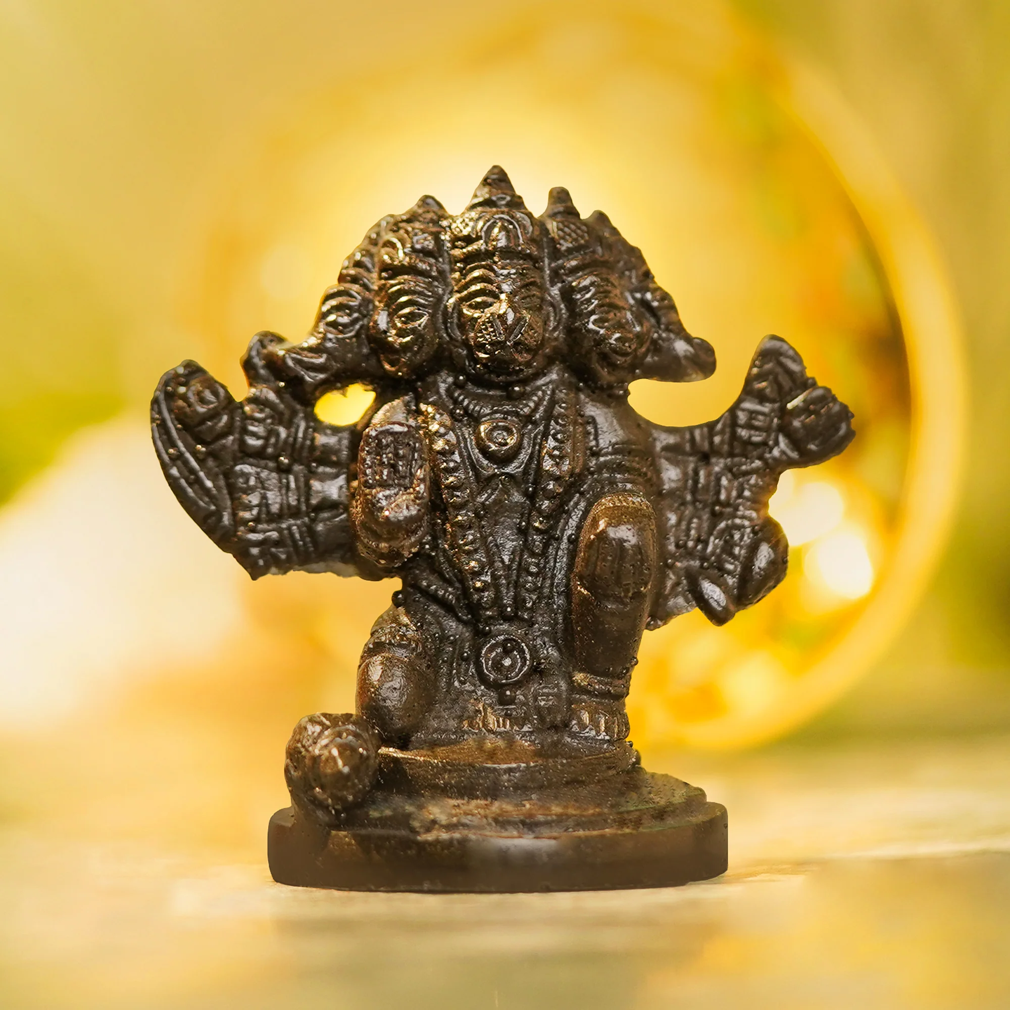Panchmukhi Pyrite Hanuman - Image 5