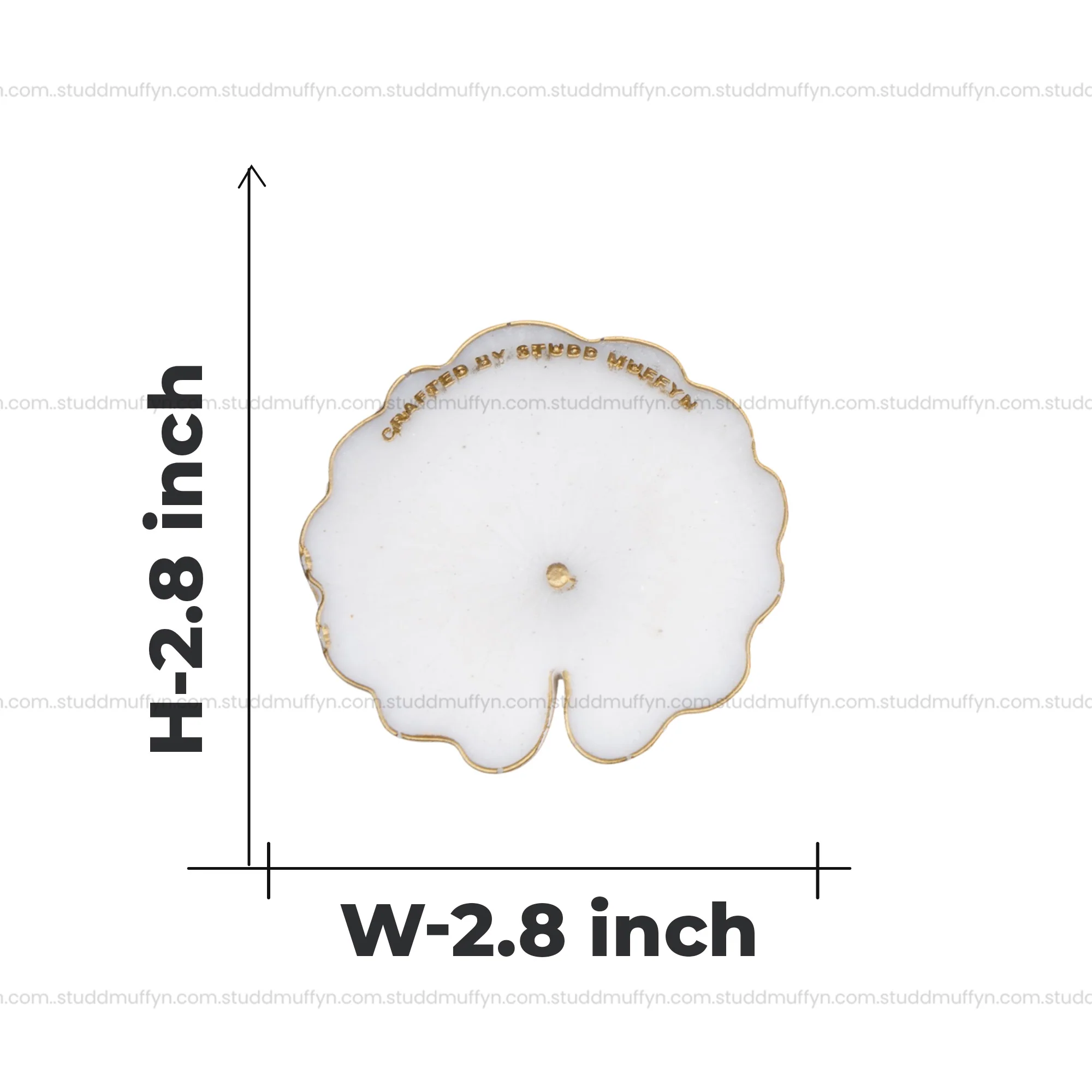 Pure Lotus Leaf Harmony Selenite Coaster - Image 6