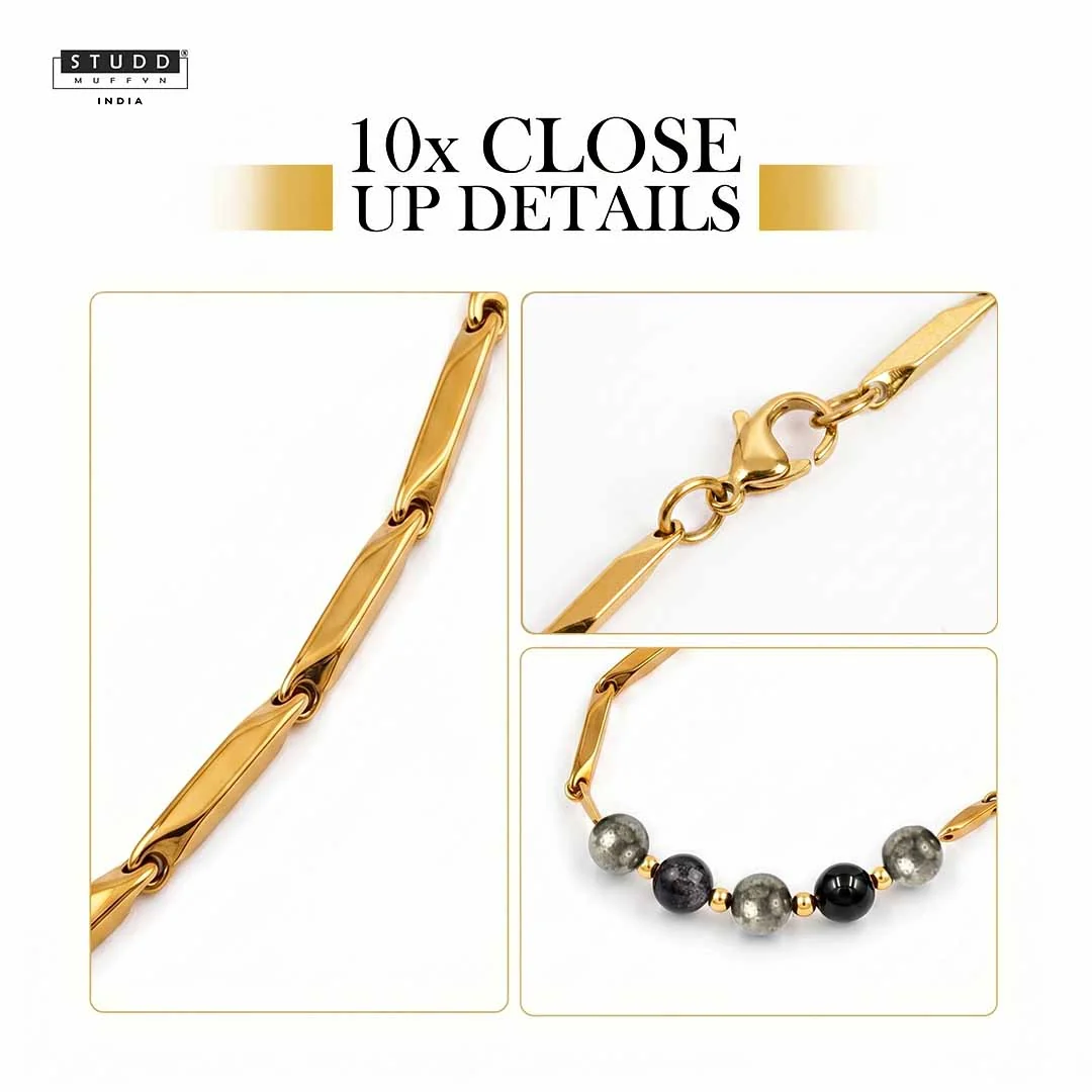 Richie Rich Rice Chain - 24K Gold-Toned - Image 4