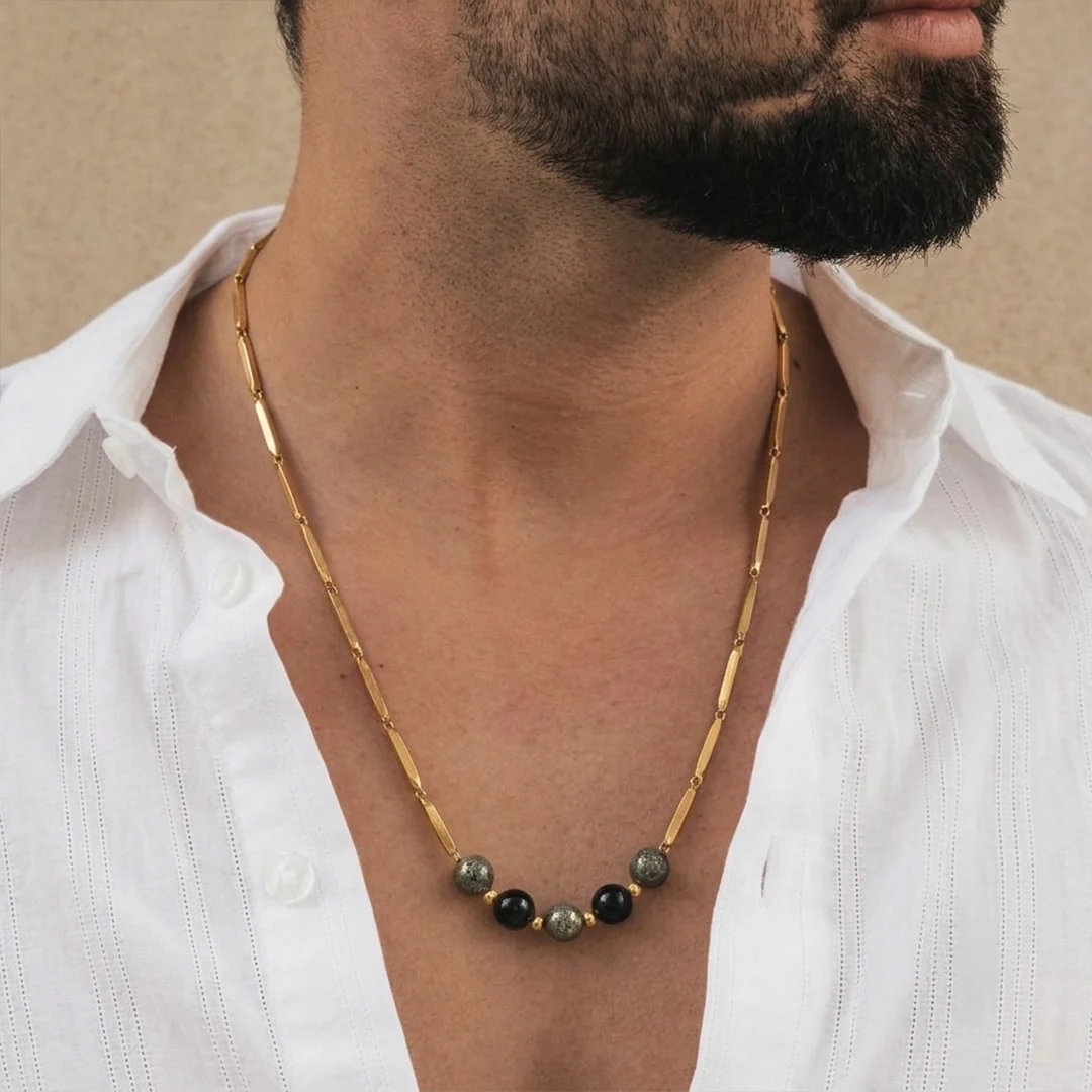 Richie Rich Rice Chain - 24K Gold-Toned - Image 9