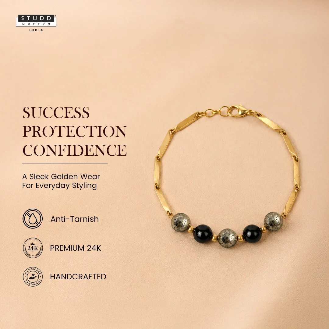 Richie Rich Rice 24K Gold-Toned Chain Bracelet - Image 6