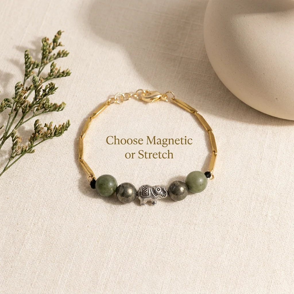 Richie Sutra 24K Gold-Toned Rice Chain Bracelet - Image 4