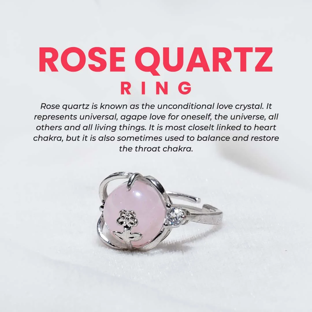 Rose Quartz Ring - Image 4
