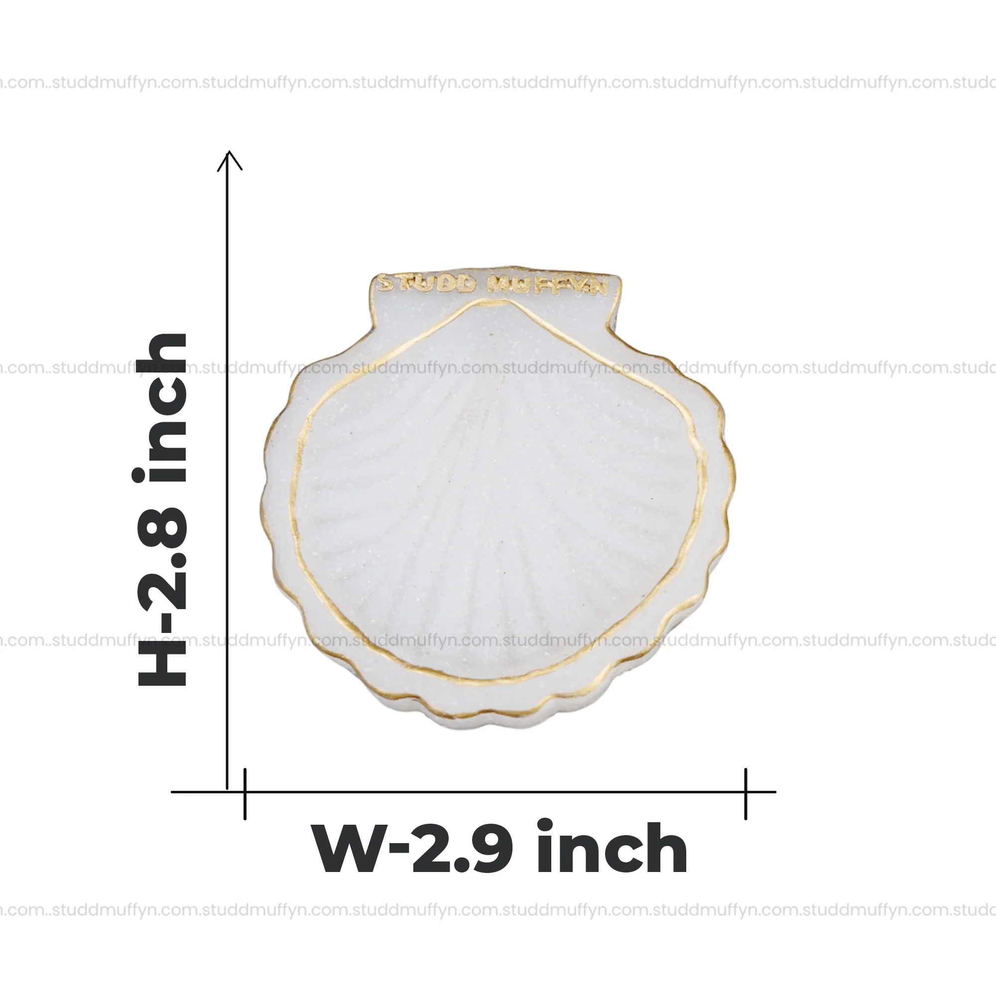 Sacred Sea Shell Harmony Selenite Coaster - Image 7