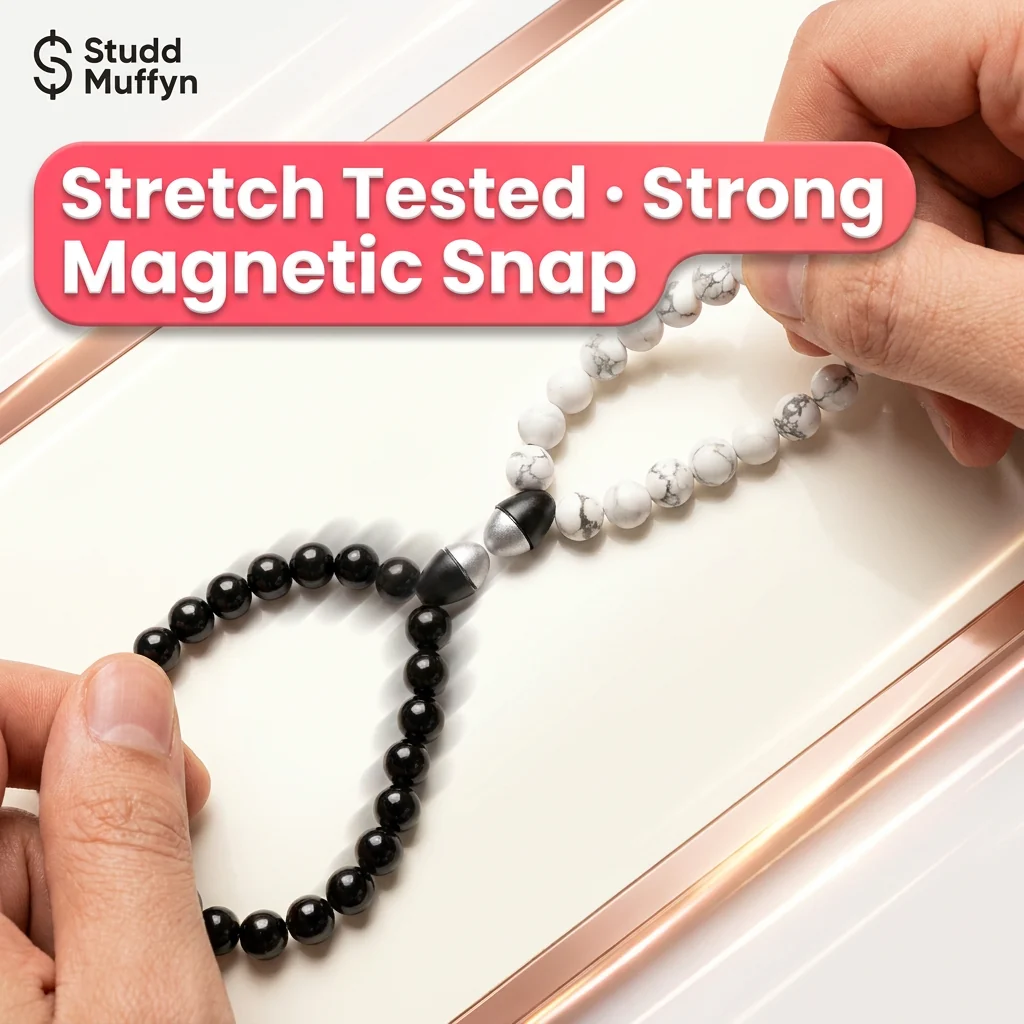 Secure Bond Magnetic Duo — Couple Bracelet Set - Image 6