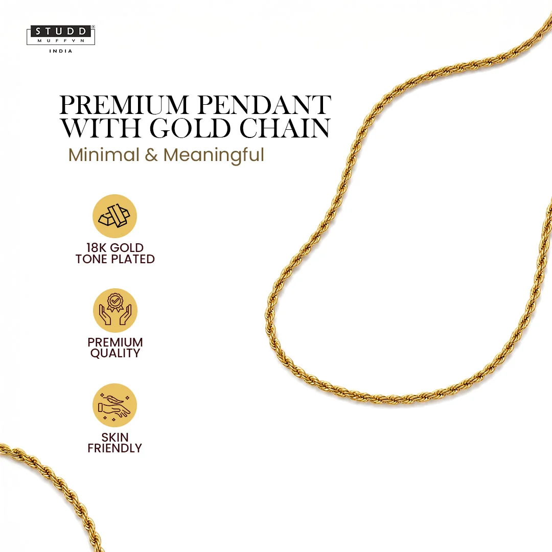 Signature Gold-Toned Rope Chain (2mm) - Image 2