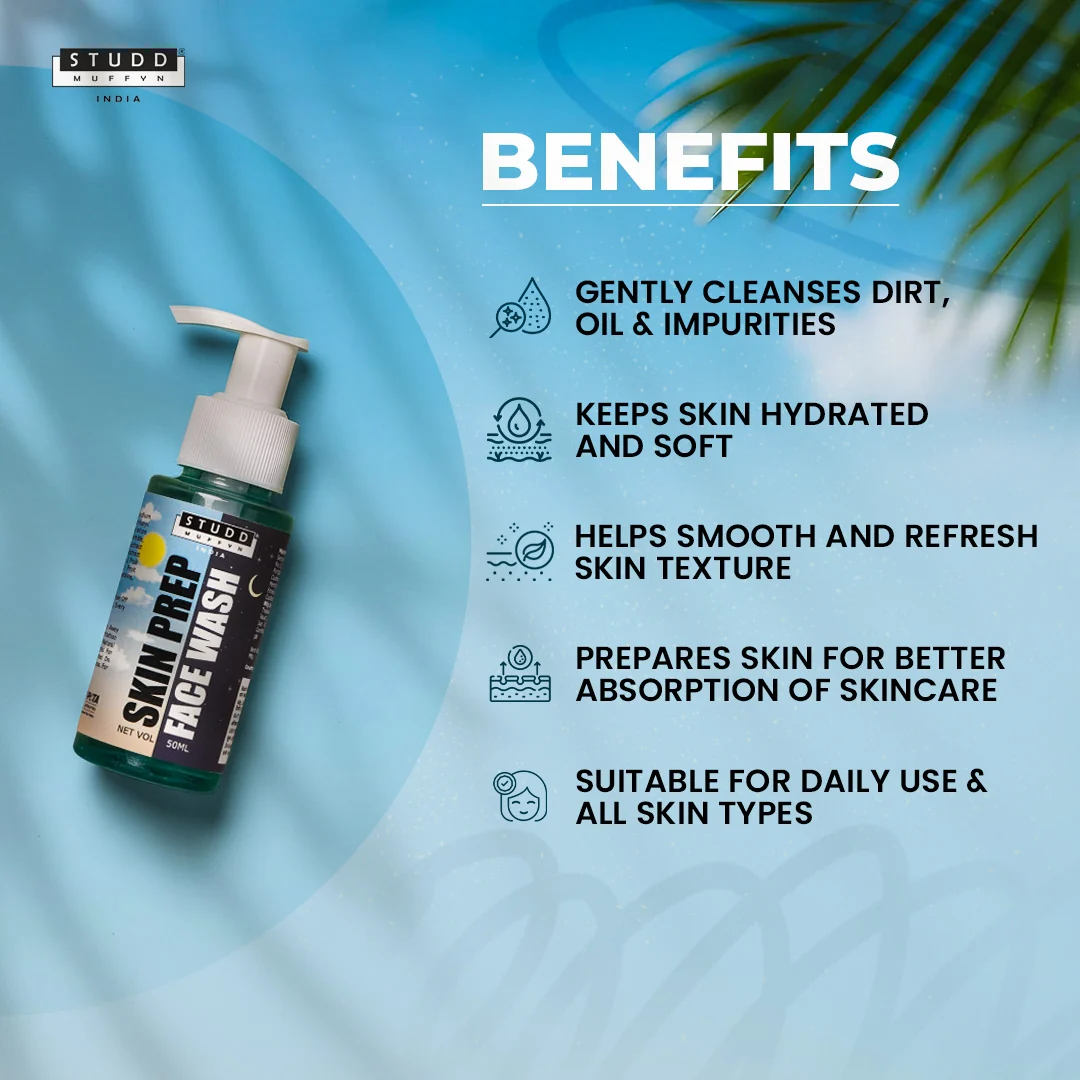 Skin Prep Face Wash [50ml] - Image 4