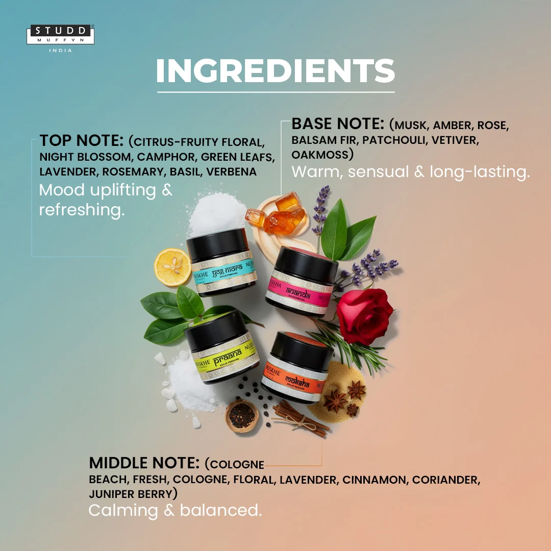 Solid Perfumes ( Pack of 4 ) - Image 3