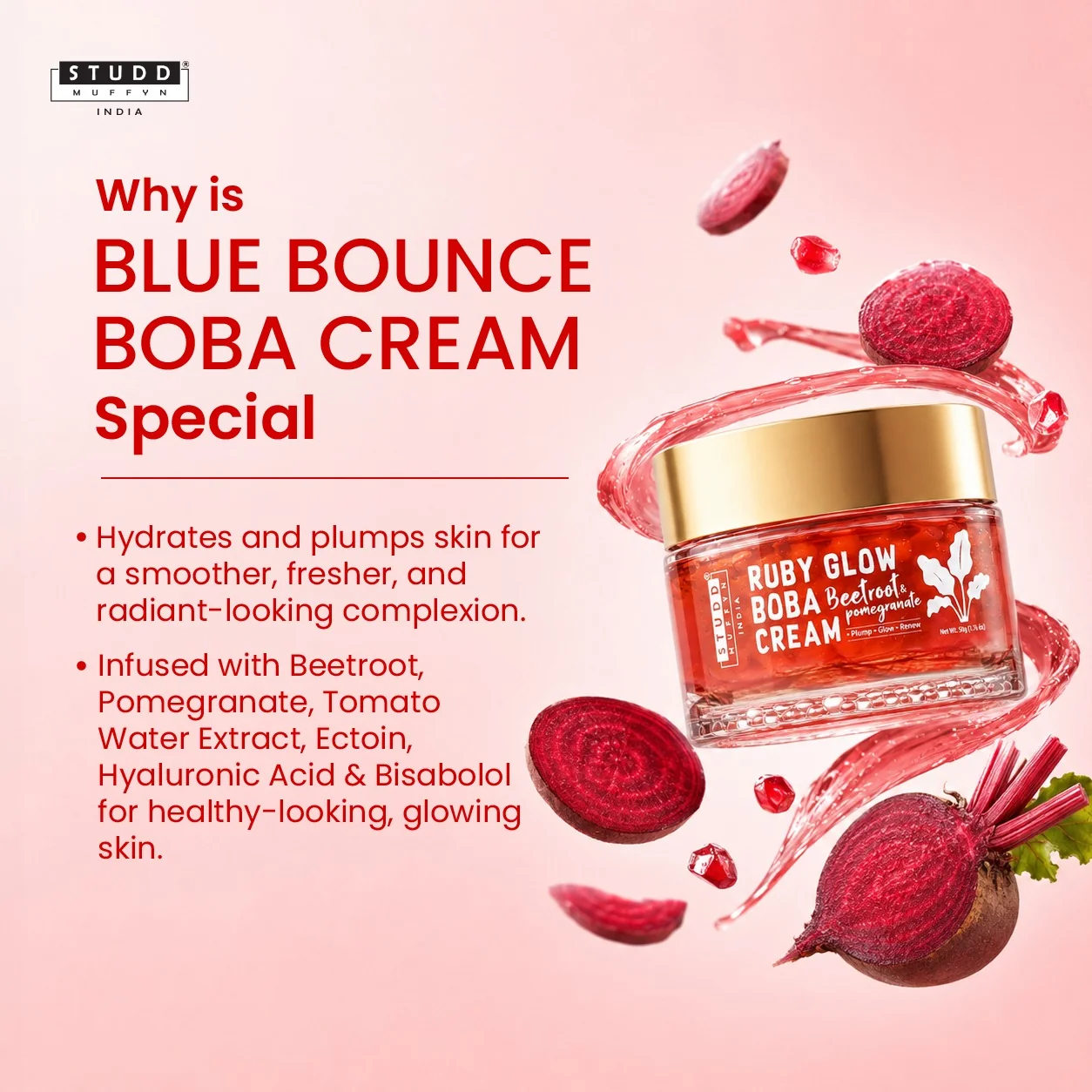 Studd Muffyn RUBY GLOW BOBA CREAM - Image 4