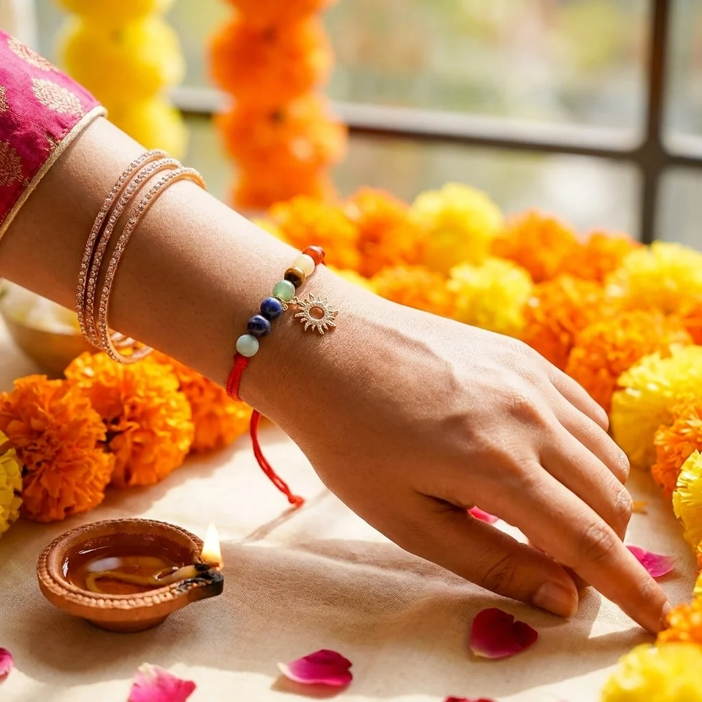 7 Chakra Crystal Rakhi - Image 9
