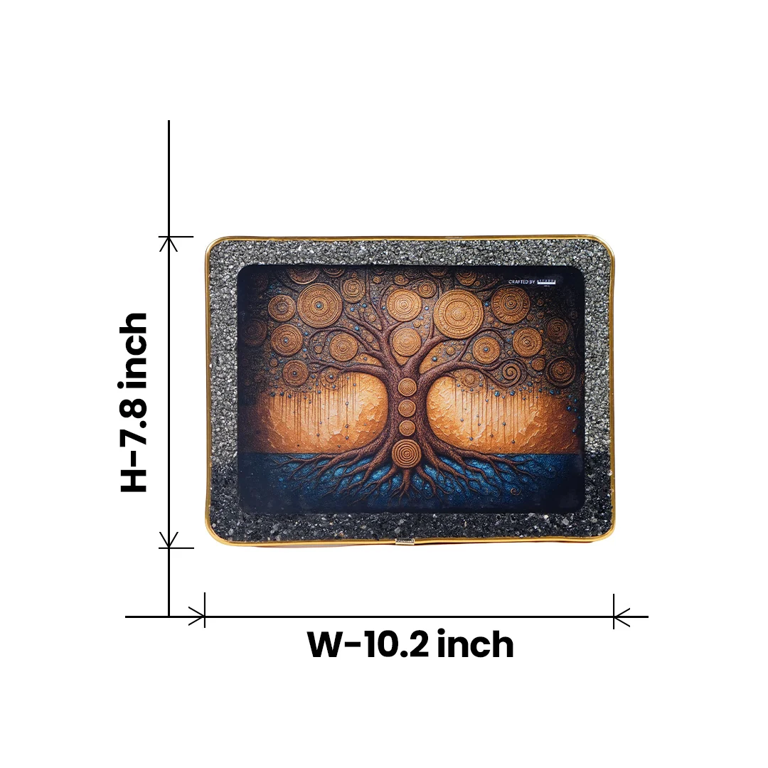 Tree of Life Richie Rich Plate - Image 6
