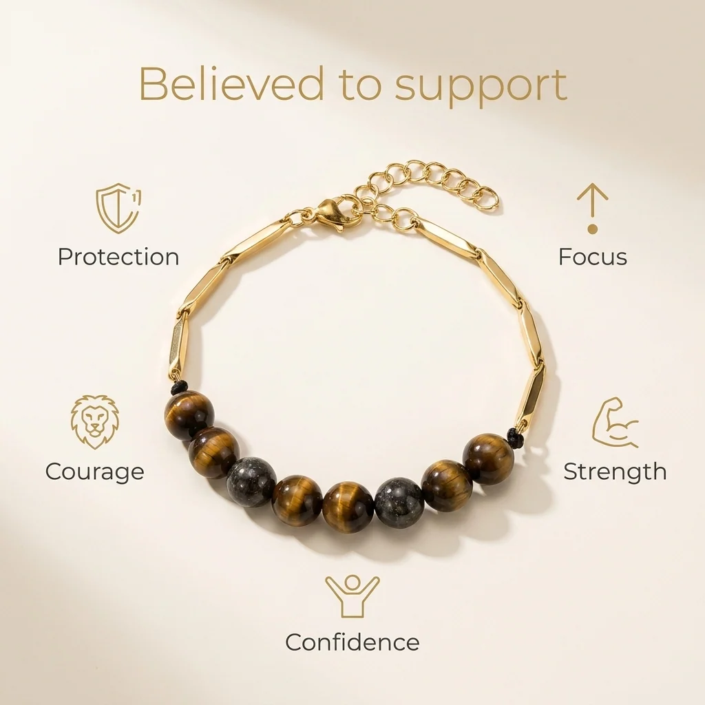 Unstoppable 24K Gold-Toned Rice Chain Bracelet - Image 4